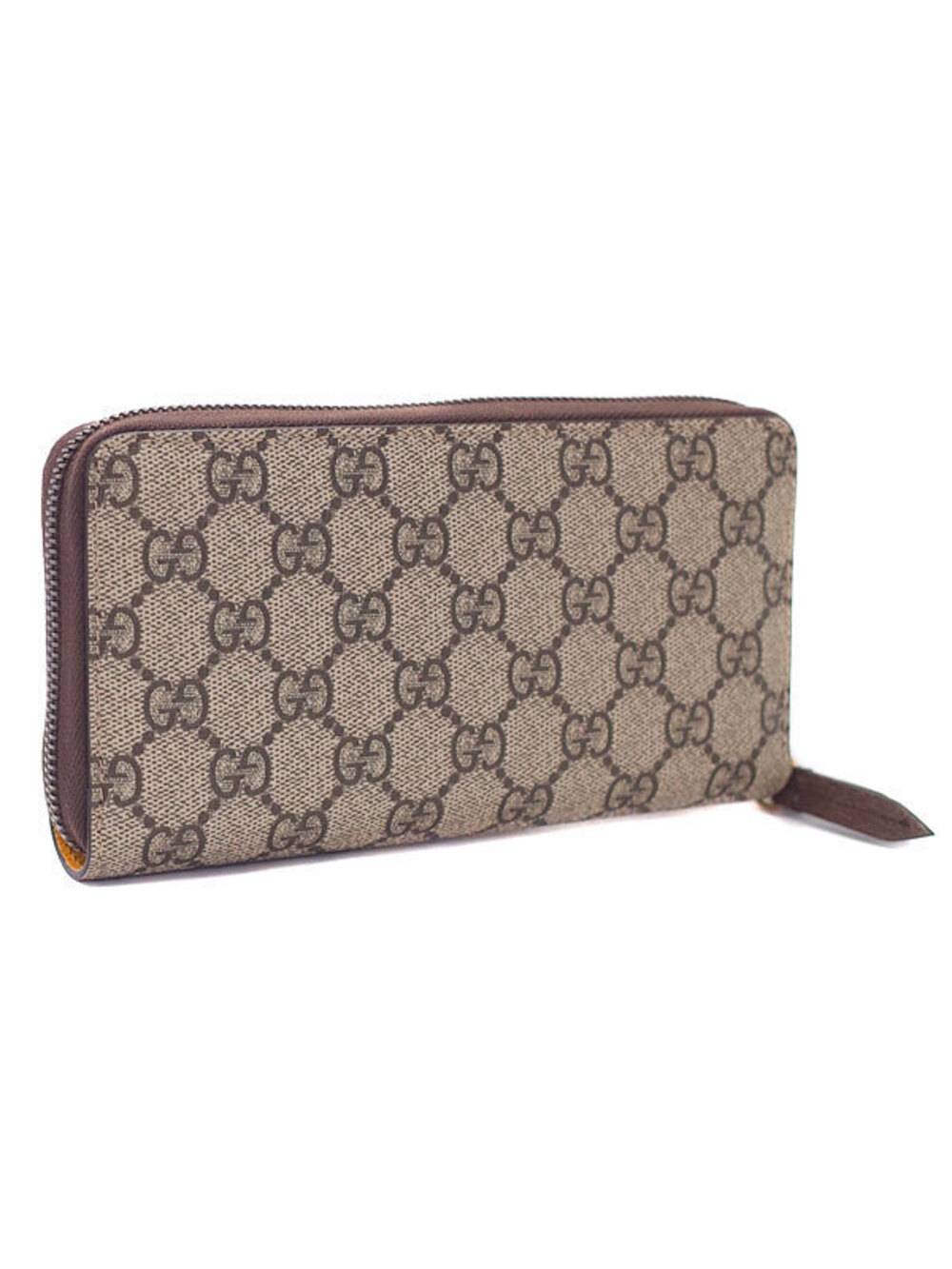 Gucci Zipper Supreme Round Wallet Neo Long Around Zip GG